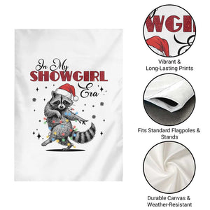 Funny Raccoon Christmas Garden Flag In My Costume Era Xmas TS14 Print Your Wear