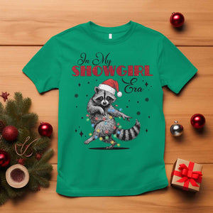 Funny Raccoon Christmas T Shirt In My Costume Era Xmas TS14 Irish Green Print Your Wear