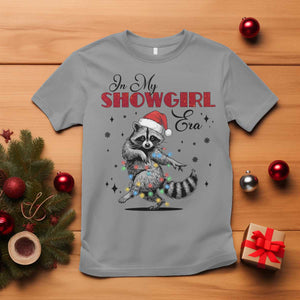 Funny Raccoon Christmas T Shirt In My Costume Era Xmas TS14 Sport Gray Print Your Wear