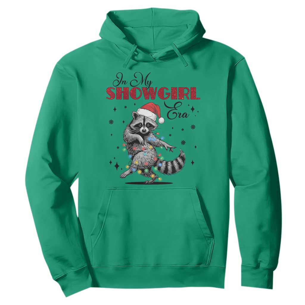 Funny Raccoon Christmas Hoodie In My Costume Era Xmas TS14 Irish Green Print Your Wear