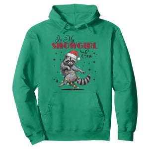 Funny Raccoon Christmas Hoodie In My Costume Era Xmas TS14 Irish Green Print Your Wear