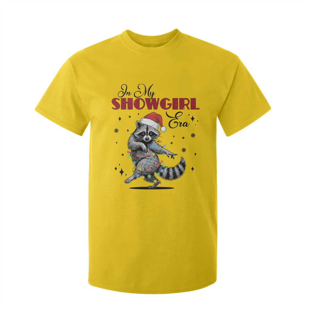 Funny Raccoon Christmas T Shirt For Kid In My Costume Era Xmas TS14 Daisy Print Your Wear