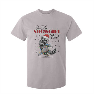 Funny Raccoon Christmas T Shirt For Kid In My Costume Era Xmas TS14 Ice Gray Print Your Wear