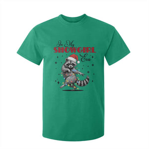Funny Raccoon Christmas T Shirt For Kid In My Costume Era Xmas TS14 Irish Green Print Your Wear