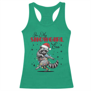 Funny Raccoon Christmas Racerback Tank Top In My Costume Era Xmas TS14 Irish Green Print Your Wear