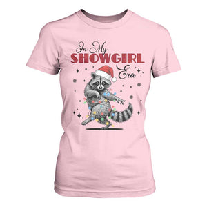 Funny Raccoon Christmas T Shirt For Women In My Costume Era Xmas TS14 Light Pink Print Your Wear