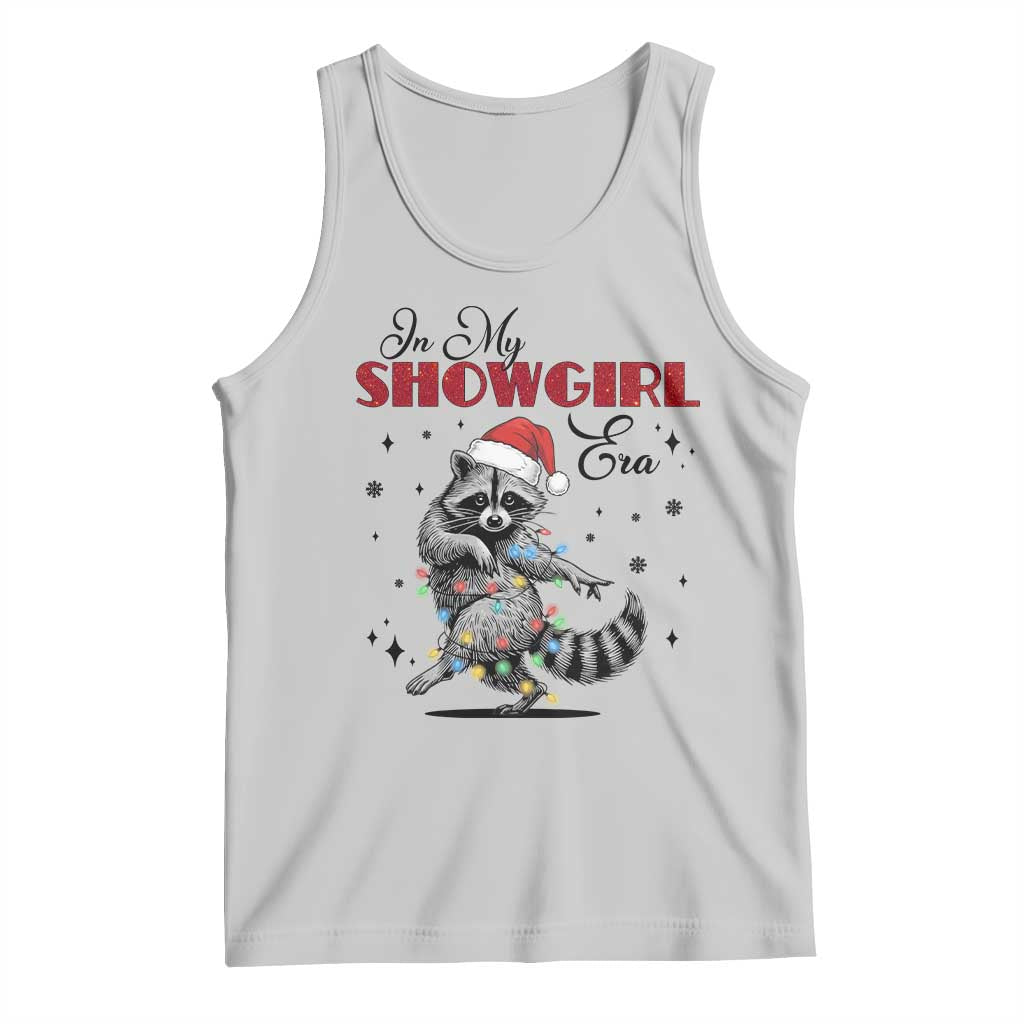 Funny Raccoon Christmas Tank Top In My Costume Era Xmas TS14 Ash Print Your Wear