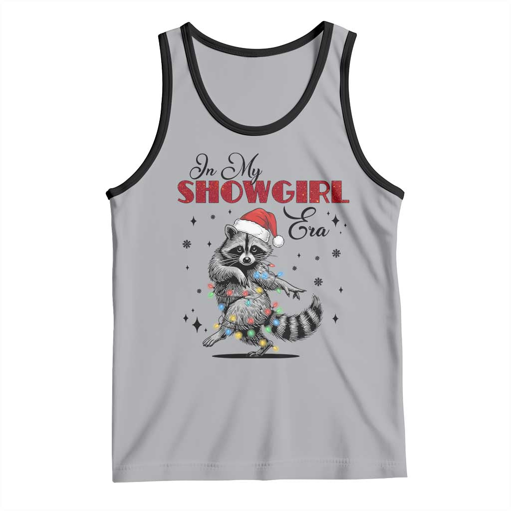 Funny Raccoon Christmas Tank Top In My Costume Era Xmas TS14 Athletic Heather Black Print Your Wear