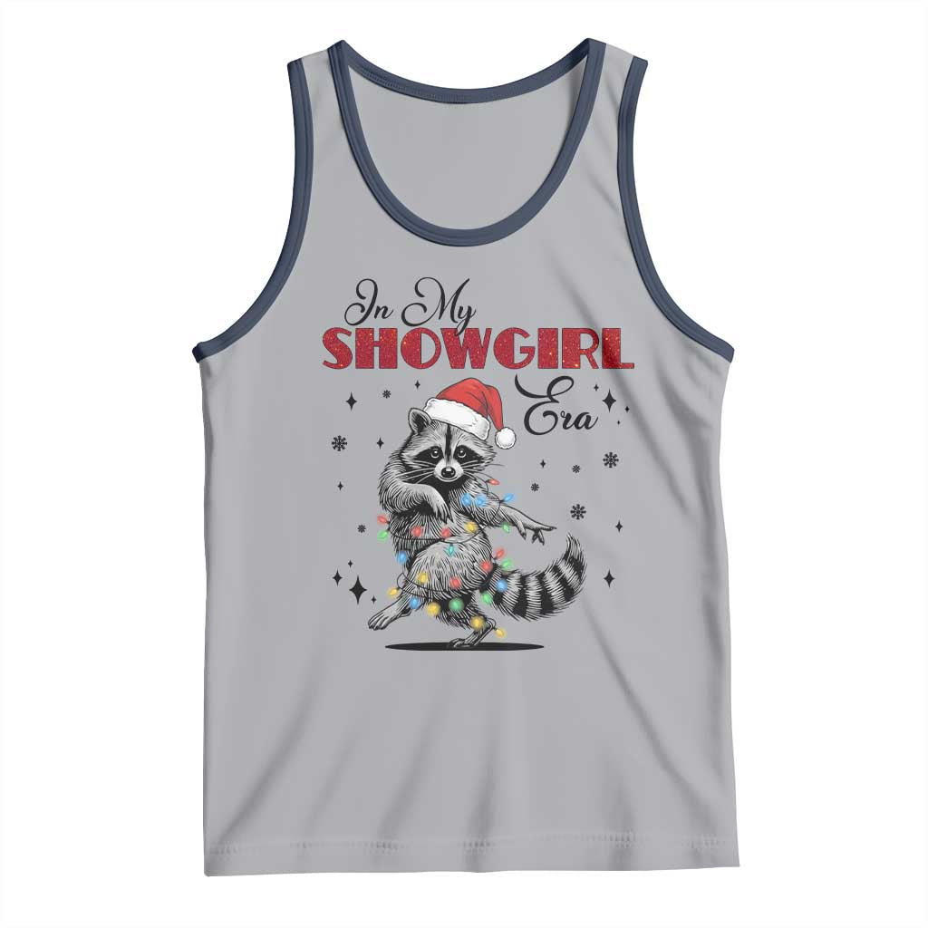 Funny Raccoon Christmas Tank Top In My Costume Era Xmas TS14 Athletic Heather Navy Print Your Wear