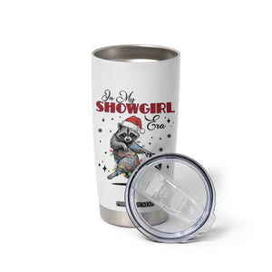 Funny Raccoon Christmas Tumbler Cup In My Costume Era Xmas TS14 Print Your Wear