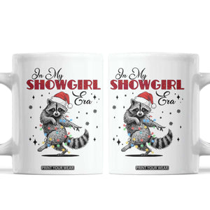 Funny Raccoon Christmas Coffee Mug In My Costume Era Xmas TS14 White Print Your Wear