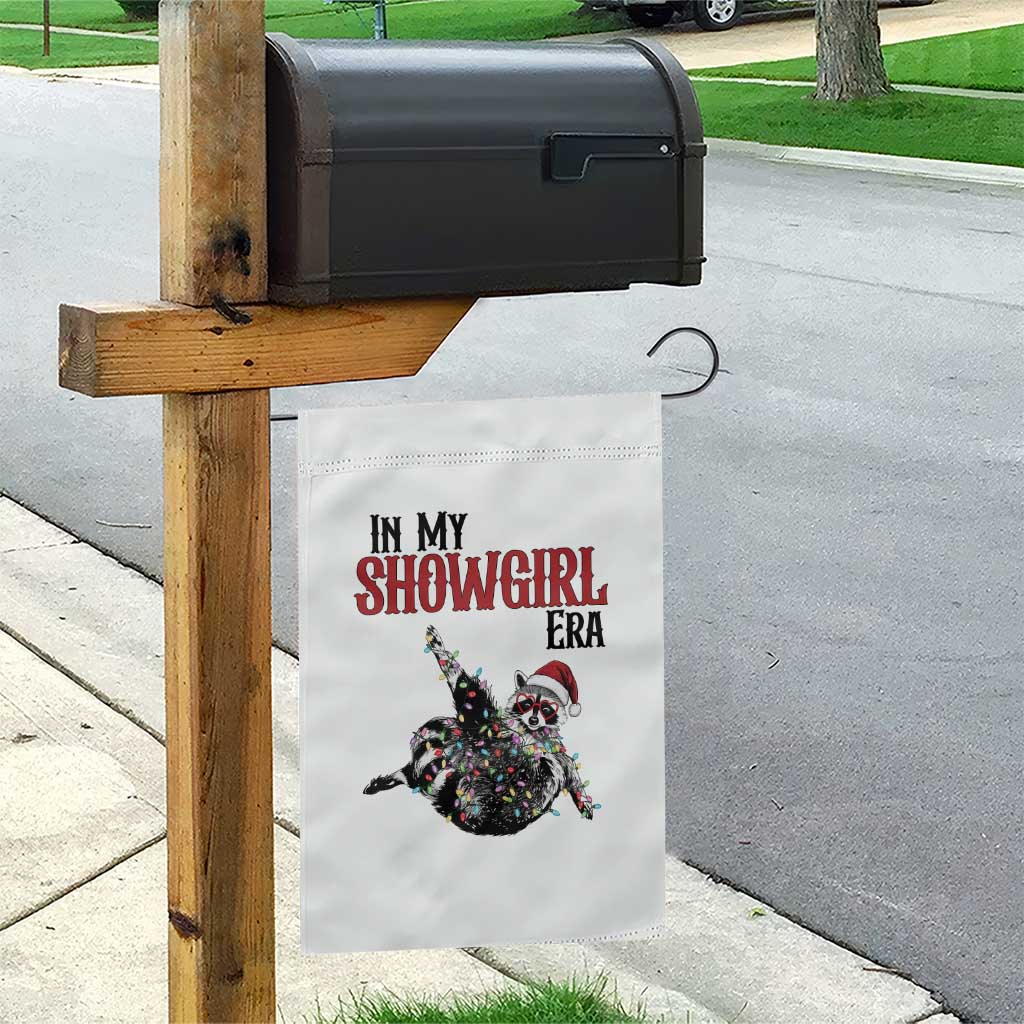 Funny Raccoon Christmas Garden Flag In My Costume Era TS14 Print Your Wear