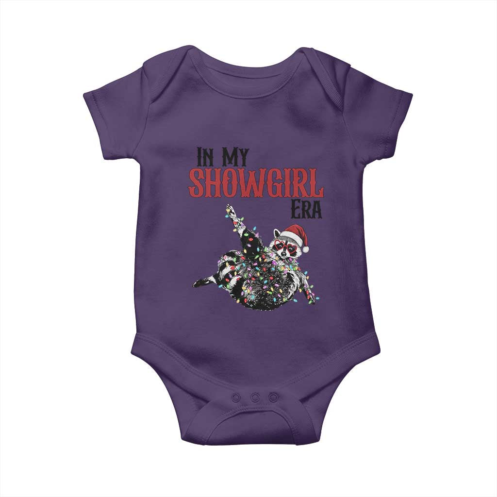 Funny Raccoon Christmas Baby Onesie In My Costume Era TS14 Purple Print Your Wear