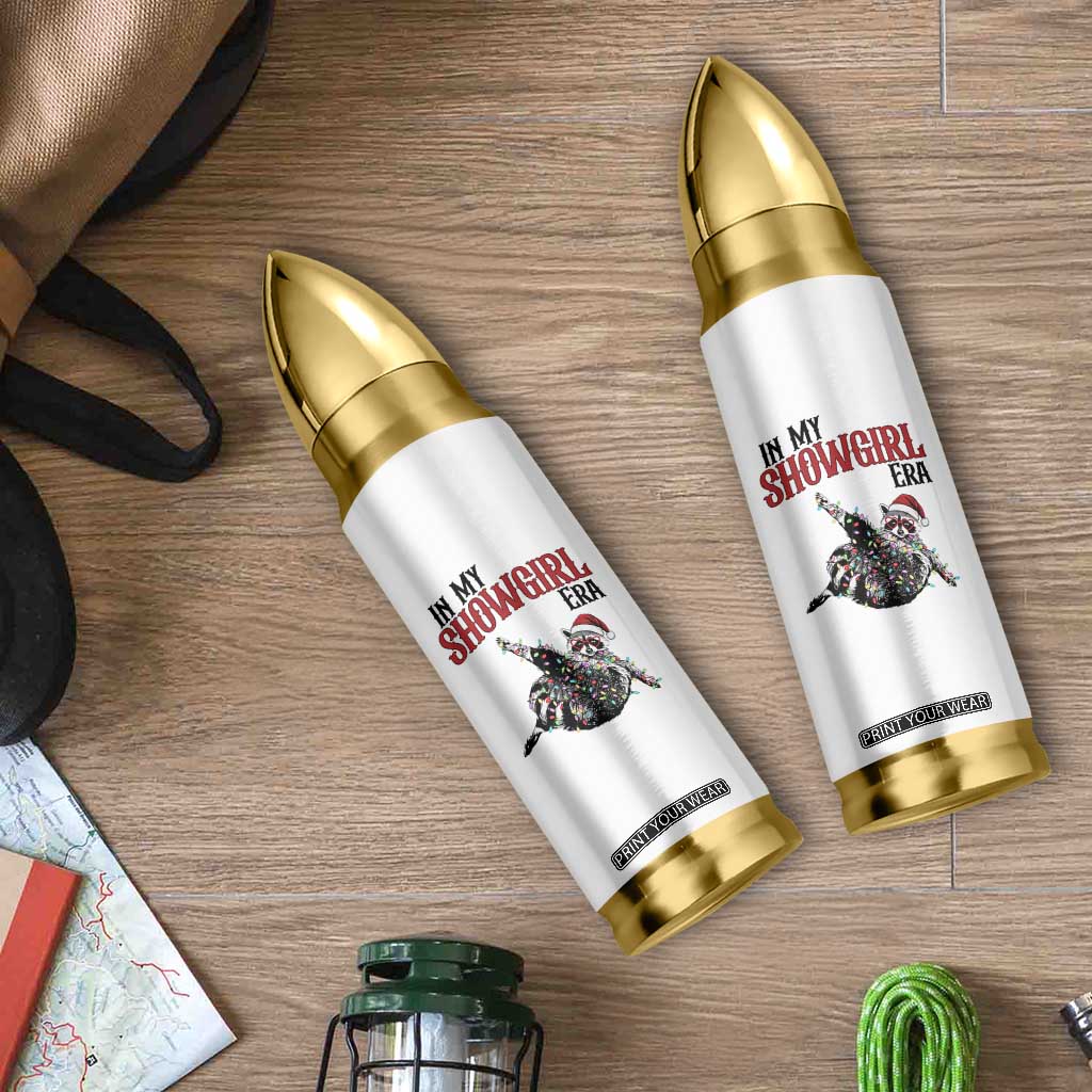 Funny Raccoon Christmas Bullet Tumbler In My Costume Era TS14 Print Your Wear