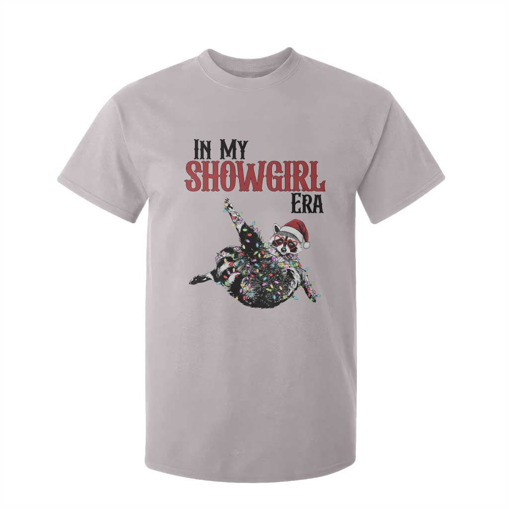 Funny Raccoon Christmas T Shirt For Kid In My Costume Era TS14 Ice Gray Print Your Wear