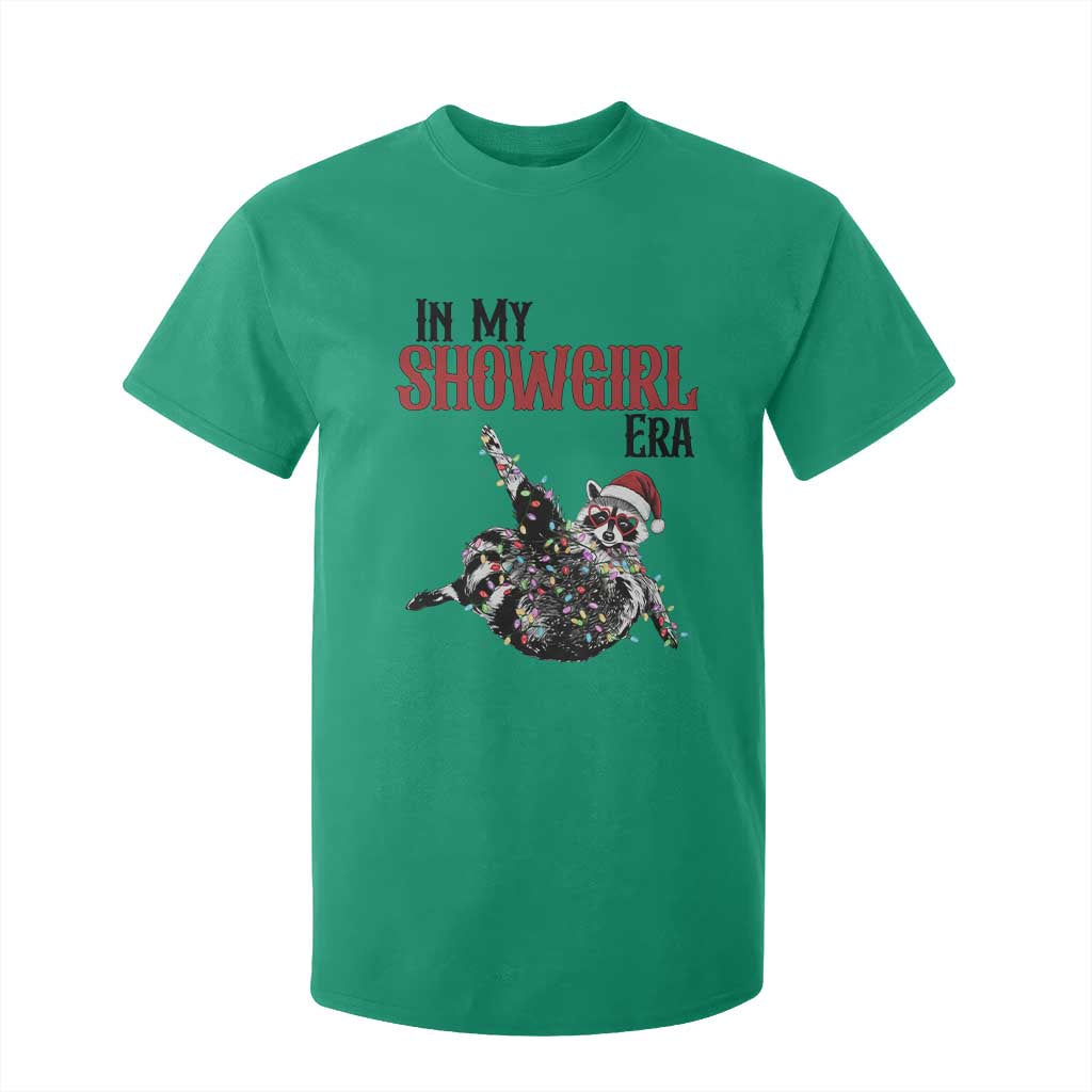 Funny Raccoon Christmas T Shirt For Kid In My Costume Era TS14 Irish Green Print Your Wear