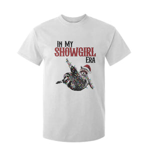 Funny Raccoon Christmas T Shirt For Kid In My Costume Era TS14 White Print Your Wear