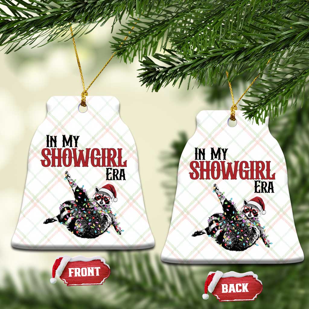 Funny Raccoon Christmas Ceramic Ornament In My Costume Era TS14 Print Your Wear