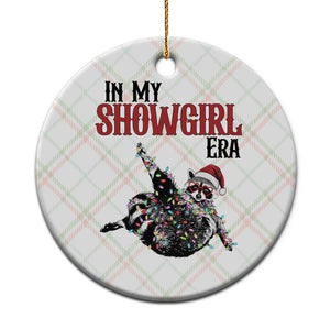 Funny Raccoon Christmas Ceramic Ornament In My Costume Era TS14 1pc Christmas Plaid Print Your Wear