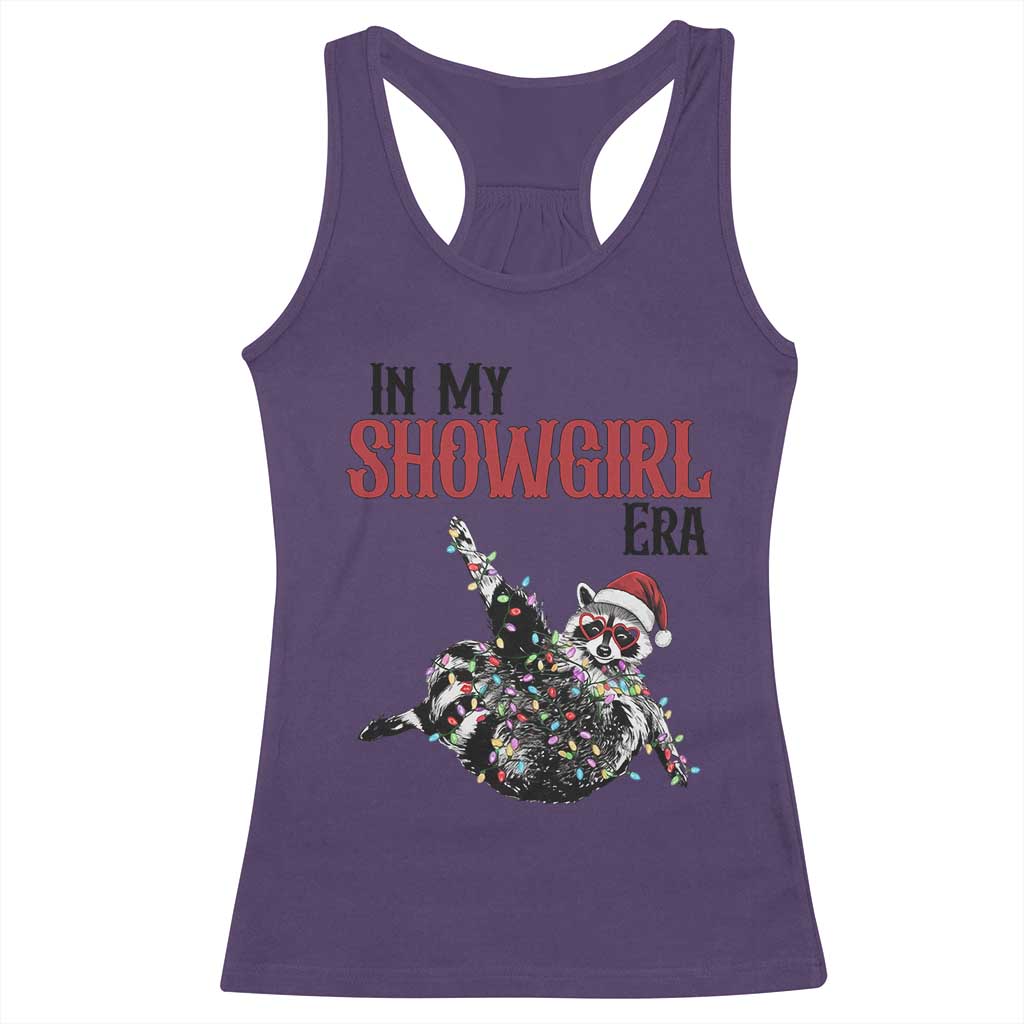Funny Raccoon Christmas Racerback Tank Top In My Costume Era TS14 Purple Print Your Wear