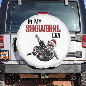 Funny Raccoon Christmas Spare Tire Cover In My Costume Era TS14 No hole White Print Your Wear