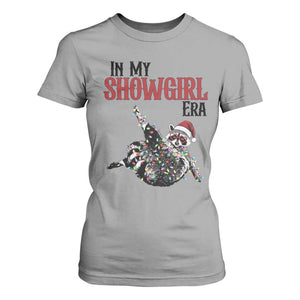 Funny Raccoon Christmas T Shirt For Women In My Costume Era TS14 Sport Gray Print Your Wear