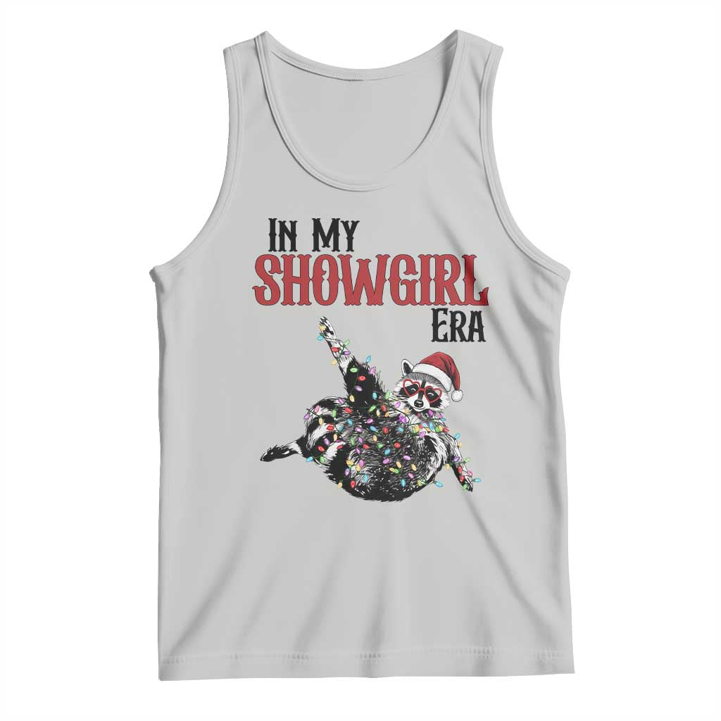 Funny Raccoon Christmas Tank Top In My Costume Era TS14 Ash Print Your Wear