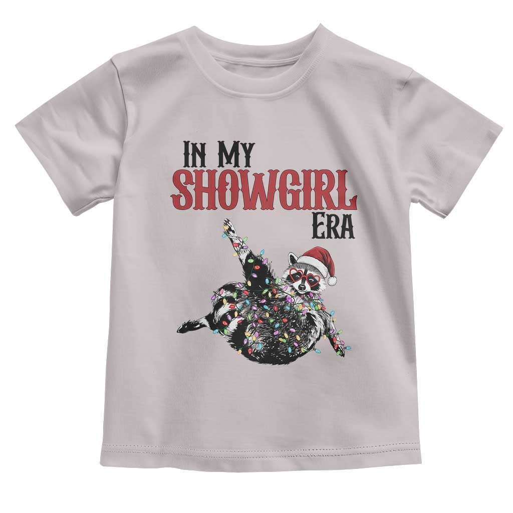 Funny Raccoon Christmas Toddler T Shirt In My Costume Era TS14 Ice Gray Print Your Wear