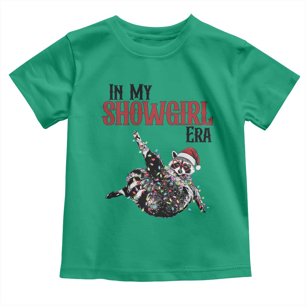 Funny Raccoon Christmas Toddler T Shirt In My Costume Era TS14 Irish Green Print Your Wear