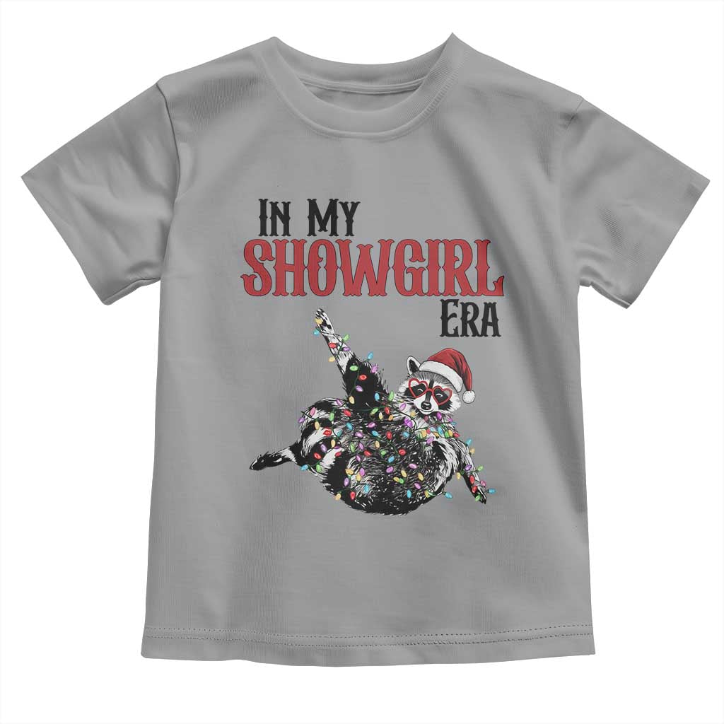 Funny Raccoon Christmas Toddler T Shirt In My Costume Era TS14 Sport Gray Print Your Wear