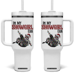 Funny Raccoon Christmas Tumbler With Handle In My Costume Era TS14 One Size: 40 oz White Print Your Wear