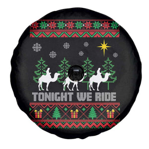Tonight We Ride Spare Tire Cover Three Wise Men Nativity Scene Christmas TS14 Print Your Wear