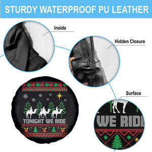 Tonight We Ride Spare Tire Cover Three Wise Men Nativity Scene Christmas TS14 Print Your Wear