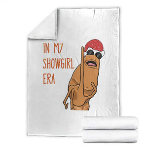 Marcus The Worm Christmas Meme Throw Blanket In My Costume Era TS14 White Print Your Wear