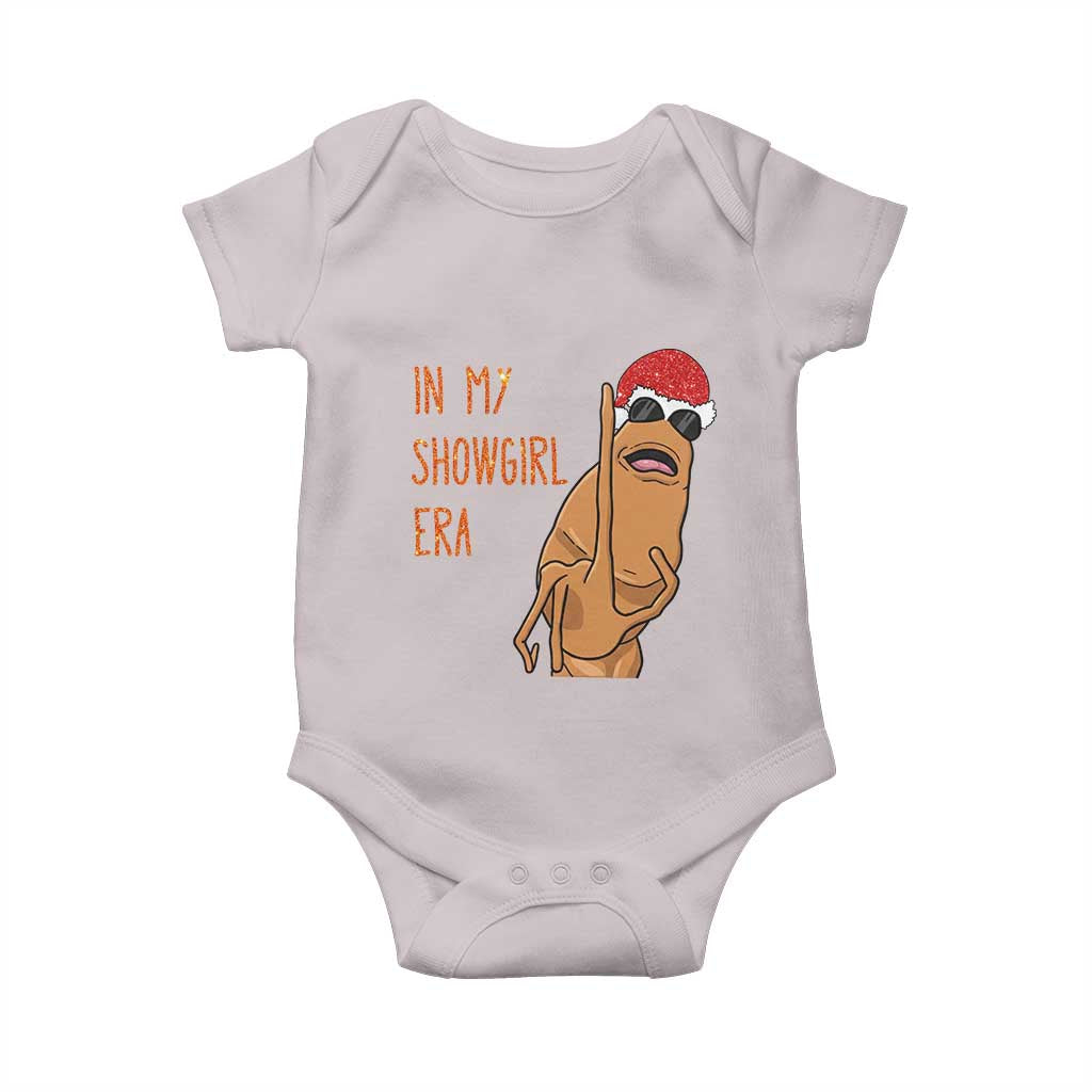 Marcus The Worm Christmas Meme Baby Onesie In My Costume Era TS14 Ice Gray Print Your Wear