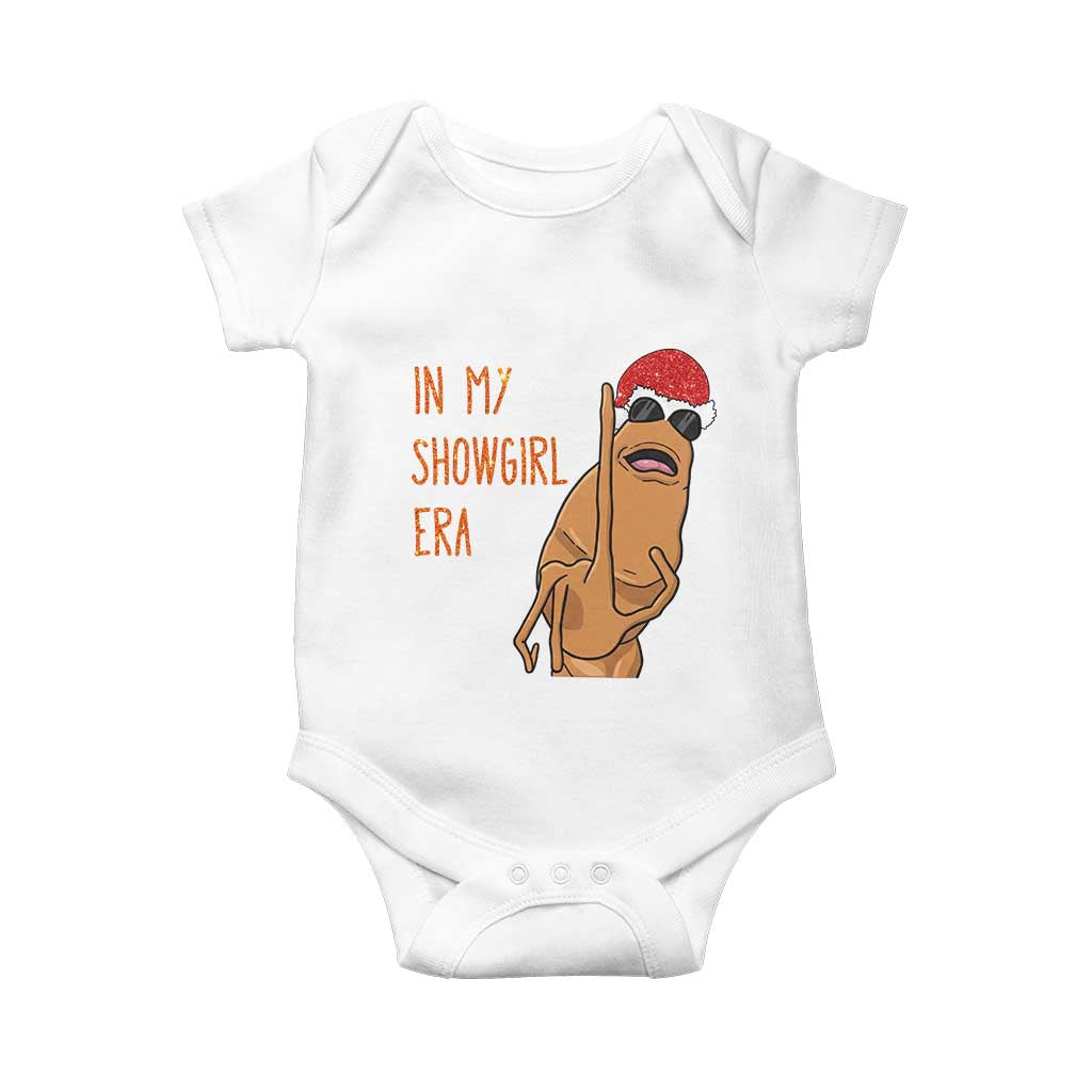 Marcus The Worm Christmas Meme Baby Onesie In My Costume Era TS14 White Print Your Wear