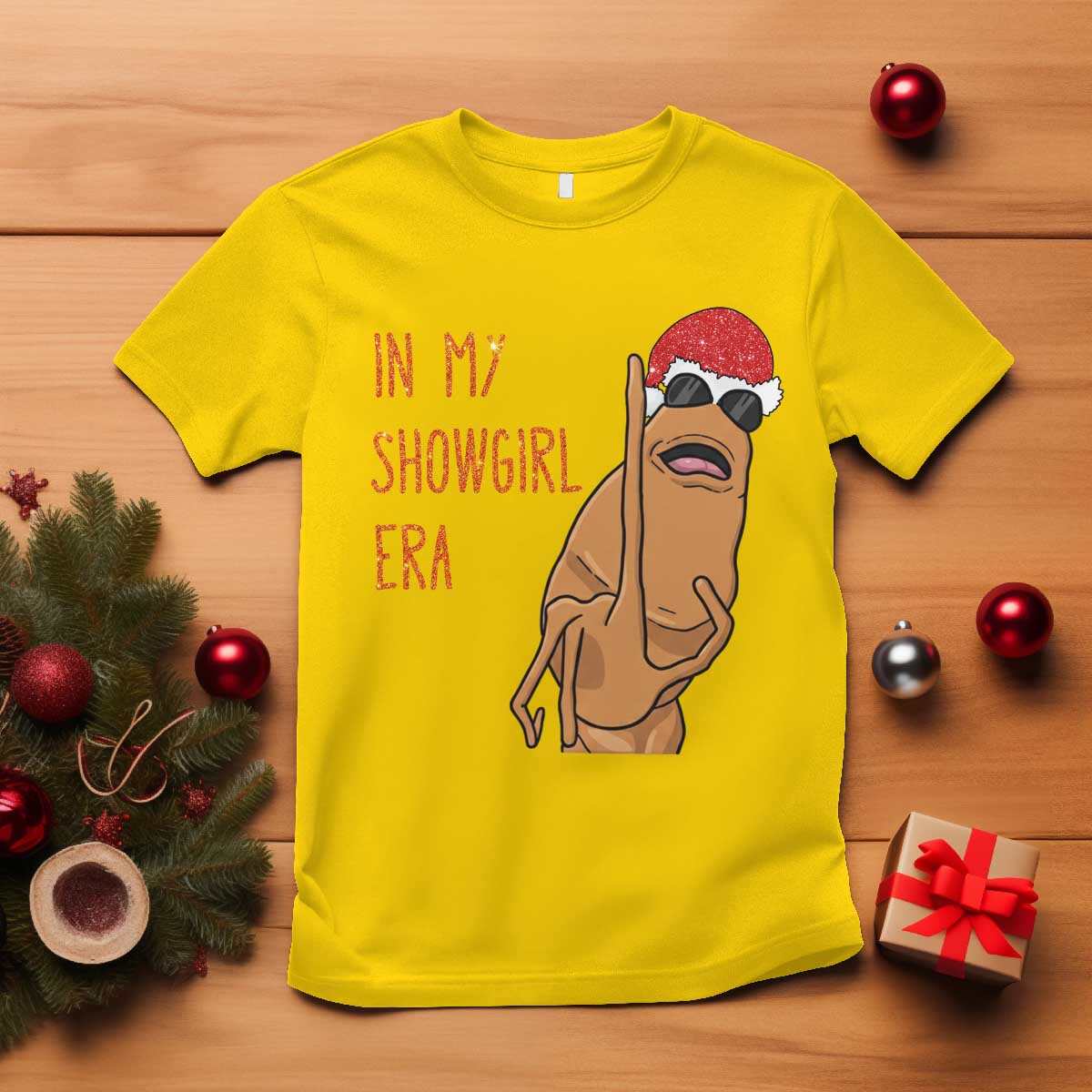 Marcus The Worm Christmas Meme T Shirt In My Costume Era TS14 Daisy Print Your Wear