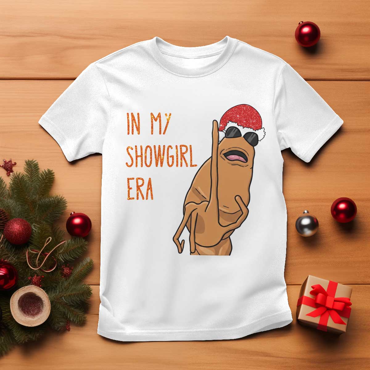 Marcus The Worm Christmas Meme T Shirt In My Costume Era TS14 White Print Your Wear