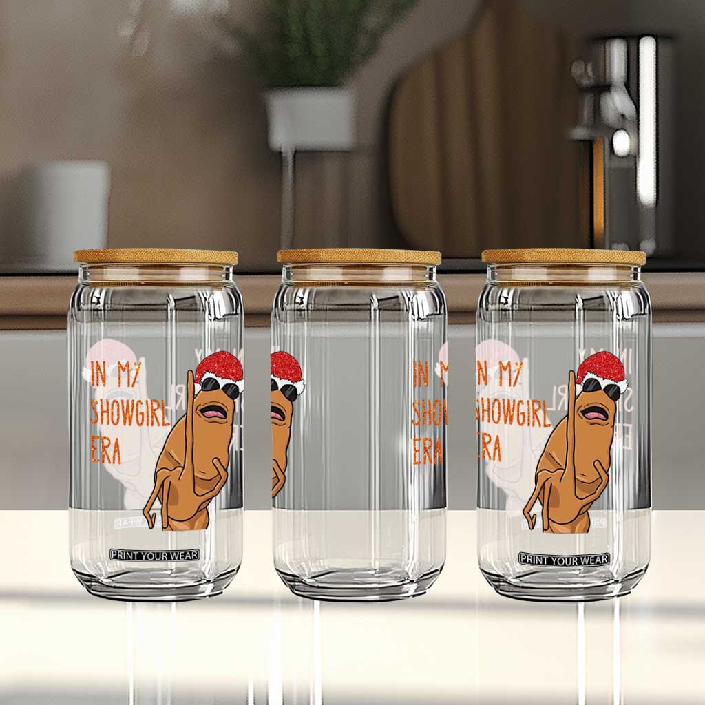 Marcus The Worm Christmas Meme Glass Can In My Costume Era TS14 Print Your Wear