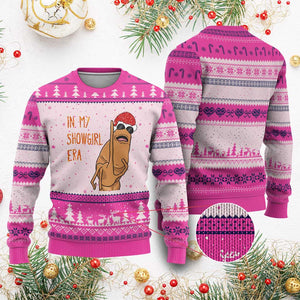 Marcus The Worm Xmas Meme Ugly Christmas Sweater In My Costume Era TS14 Hot Pink Print Your Wear