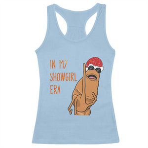 Marcus The Worm Christmas Meme Racerback Tank Top In My Costume Era TS14 Light Blue Print Your Wear