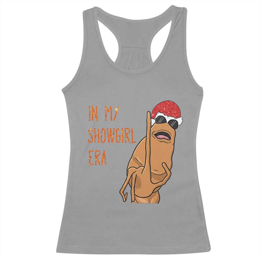 Marcus The Worm Christmas Meme Racerback Tank Top In My Costume Era TS14 Sport Gray Print Your Wear