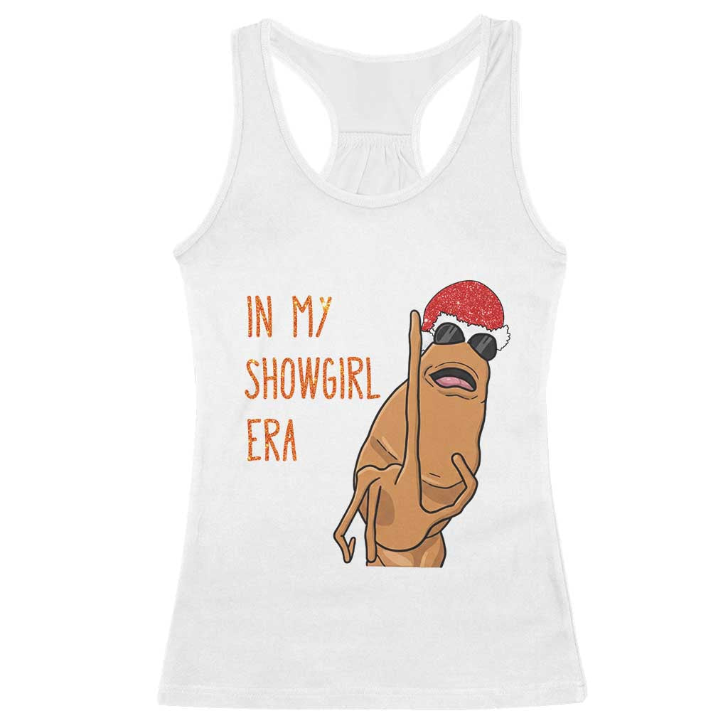 Marcus The Worm Christmas Meme Racerback Tank Top In My Costume Era TS14 White Print Your Wear