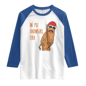 Marcus The Worm Christmas Meme Raglan Shirt In My Costume Era TS14 White Royal Print Your Wear