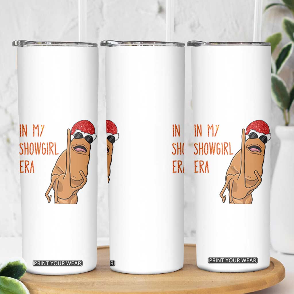 Marcus The Worm Christmas Meme Skinny Tumbler In My Costume Era TS14 Print Your Wear