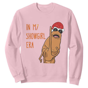 Marcus The Worm Christmas Meme Sweatshirt In My Costume Era TS14 Light Pink Print Your Wear