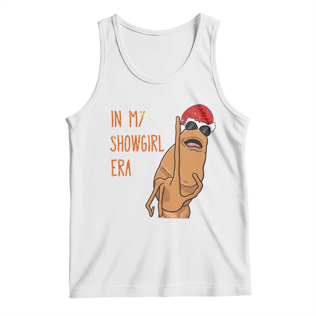 Marcus The Worm Christmas Meme Tank Top In My Costume Era TS14 White Print Your Wear