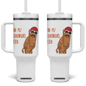 Marcus The Worm Christmas Meme Tumbler With Handle In My Costume Era TS14 One Size: 40 oz White Print Your Wear