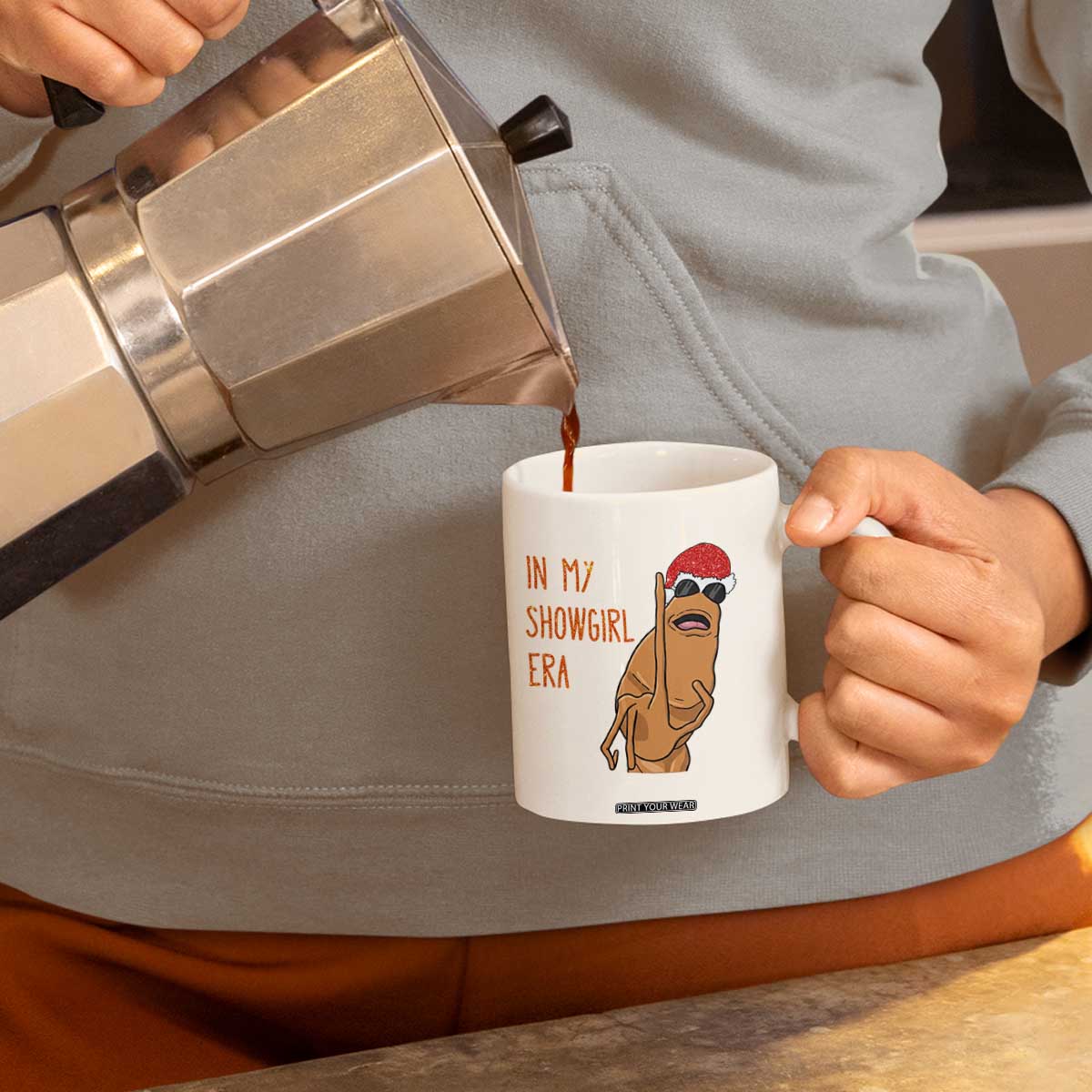 Marcus The Worm Christmas Meme Coffee Mug In My Costume Era TS14 Print Your Wear