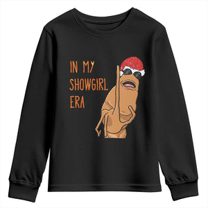Marcus The Worm Christmas Meme Youth Sweatshirt In My Costume Era TS14 Black Print Your Wear